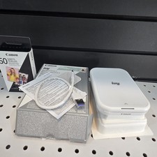 Canon IVY 2 Mini Photo Printer   Pure White with 50-Sheet ZINK Paper Pack