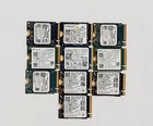 [ BULK LOT of 10] NVMe 256GB SSD 2230 Size Various Brands SAMSUNG HYNIX SANDISK