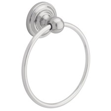 FAUCET Greenwich, Bath Hardware Accessory, Towel Ring, Polished Chrome