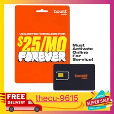 SIM Kit $25/Mo Forever Unlimited Plan with Auto-Pay Unlimited Talk, Text & Data