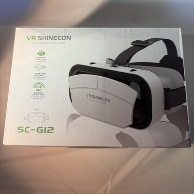 VR Shinecon SC-G12 Smartphone VR Headset 360° FOV HD VR Goggles 7  - BRAND  NEW