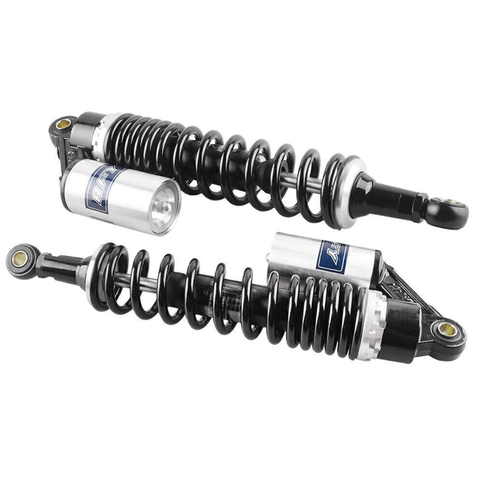 14.75" 375mm Rear Air Shock Absorbers Universal For Scooter ATV Street Bikes Foto 4 de 4