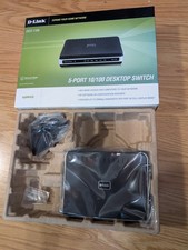 D-Link 5-Port 10/100 Desktop Switch New