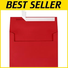 A7 Red Invitation Envelopes | 80lb. Text | Pack of 250
