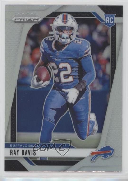 2024 Panini Prizm Rookies Silver Prizm Ray Davis #382 oh4