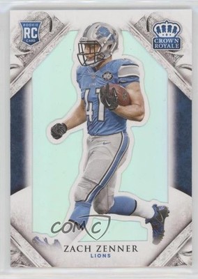 2015 Panini Crown Royale Rookie Silver 198/199 Zach Zenner #113 Rookie RC 6kb