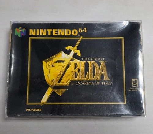The Legend of Zelda: Ocarina of Time N64 PAL Boxed Complete With Manual