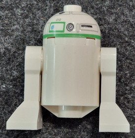 Lego Star Wars R2-A5 Astromech  Droid Minifigure White/Green RARE  75059sw0555