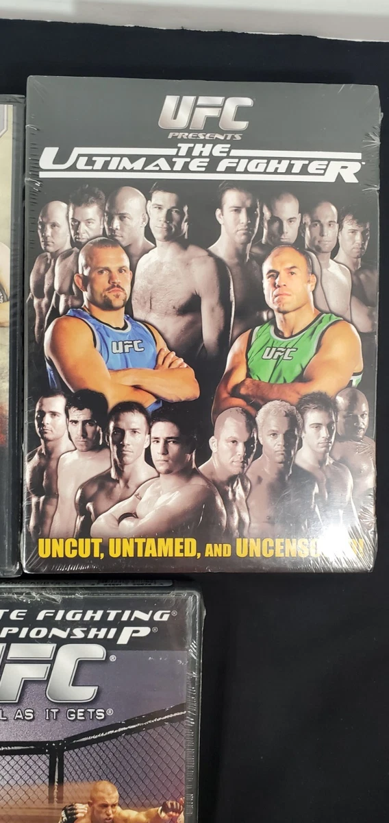 Lot Of 5 Sealed and 4 Pre-Viewed UFC DVD's