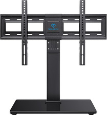 Universal Swivel TV Stand Base, Table Top TV Stand for 37-75 Inch LCD LED Tvs, H