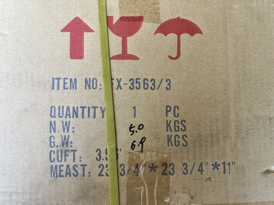 CAL Lighting E Light Monticello Chandelier FX-3563/3 - Image 3 of 3