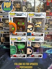Funko POP! DC: Titans Full Set #1512-1515