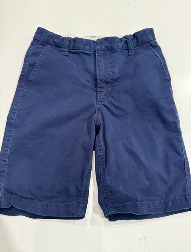 Gap Kids Boy’s Shorts Dark Navy Blue Size 14 Slim 100% Cotton - Picture 9 of 11