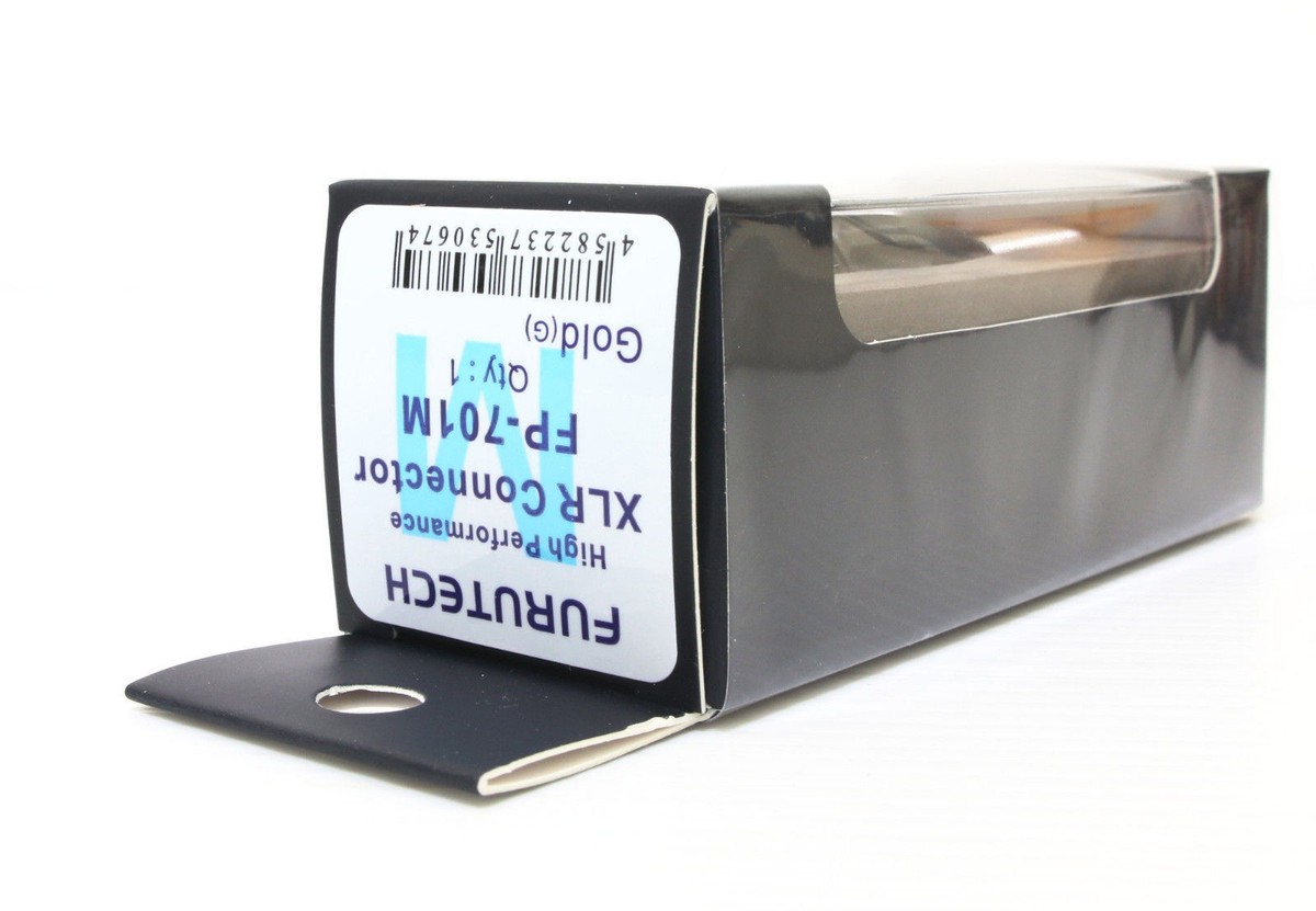 その他 FURUTECH FP-701M フルテック XLRプラグ(オス)(24K金メッキ)(1本) FURUTECH FP