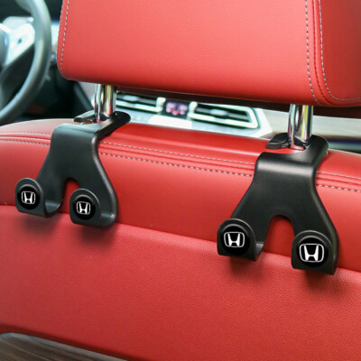 2PCS Car Seat Back Hooks Hanger Interior Accessories Bag Holder