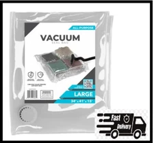 Large Clear Plastic Vacuum Space Saver Storage Bag