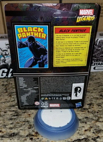 Hasbro Marvel Legends 375 The Black Panther Edition #1 Carbonized Unpunched MOC - Picture 2 of 6