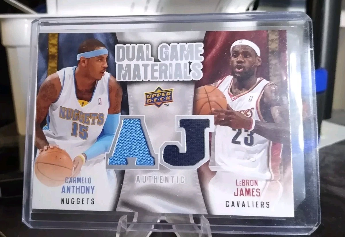 2009-10 Upper Deck - Carmelo Anthony/LeBron James #DG-JA for sale