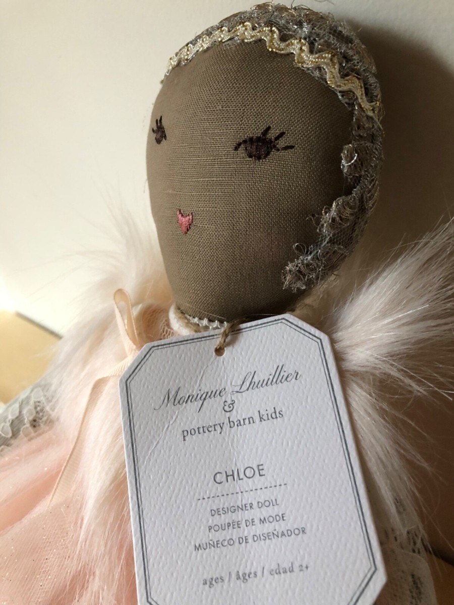 NWT Pottery Barn Kids Monique Lhuillier Designe Doll Chloe