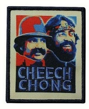 Cheech and Chong "Retro" Embroidered Patch new
