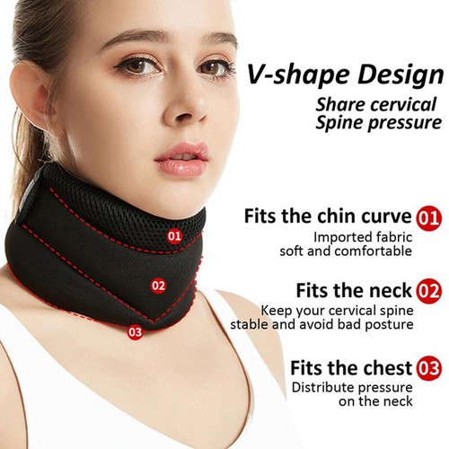 Soft Foam Cervicorrect Neck Brace Cervical Traction Corrector Relief Neck Pain C - Picture 6 of 11