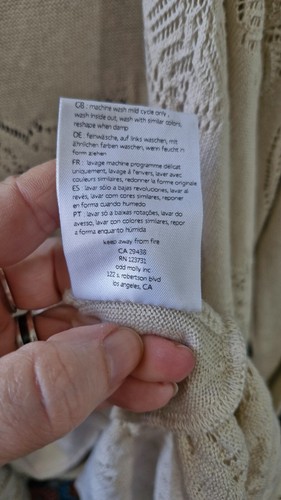 ODD MOLLY knit open front cardigan size 2 NEW - Picture 12 of 12