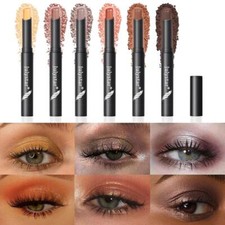 6 Colors Neutral Eyeshadow Stick, Matte Shimmer Cream Eye Shadow Pencil Cra J6R7