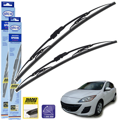 Fits Mazda 3 2009-2013 Standard Windscreen Wiper Blades AS24''19'' Alca Special