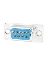 10PCS RS232 Male Plug Socket DB9 9-Pin 2 Rows Solder Type Connector Adapter