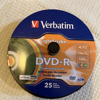 19 Unused DVD-R Discs, 4.6 GB & 120 Minutes Per Disc