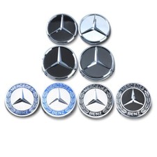 4pcs/set 60mm 68mm Hub cover Hubcap for Mercedes benz AMG BRABUS Wheel hub cap