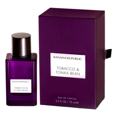 Banana Republic Icon Collection Tobacco & Tonka Bean EDP 75mL 2.5 OZ Unisex 