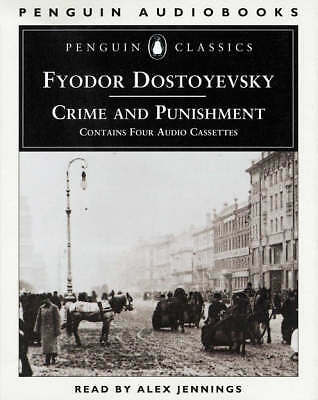 Crime And Punishment by Fyodor Dostoyevsky (AUDIO CASSETTE) NEW AND SEALED