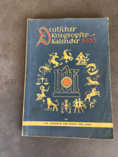 Deutscher Kriegsopfer Kalender, von 1955, En ...
