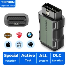 Motorcycle OBD2 Code Reader Diagnostic Scanner Fit For Honda Yamaha Suzuki USA