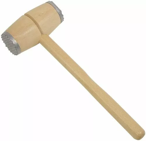 Fleischklopfer Fleischhammer Steakklopfer aus Holz ca. 30cm - Bild 1 von 1