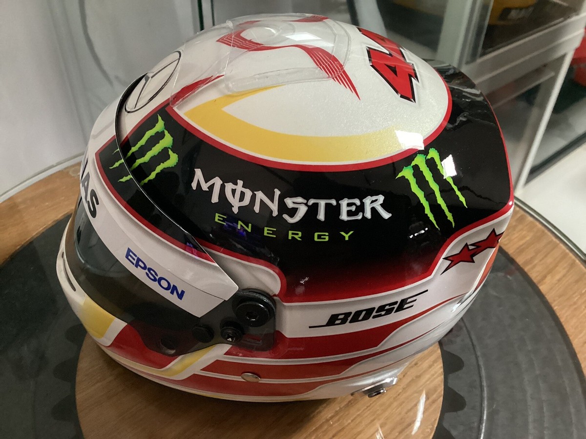 Casque Lewis Hamilton 2015 - Échelle 1:2 - Bell - Mercedes Petronas F1 - Miniature Collection