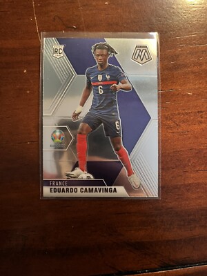 Carte Panini Eduardo Camavinga – Rookie #463 – Saison 2020/2021 – Near Mint