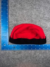 Dillard's Beanie Toque Youth Toddler Baby One Size Red Knit Polyester Outdoor
