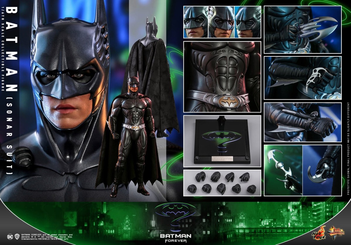 Hot Toys MMS593 Batman Forever 1/6 Scale Batman Sonar Suit Action