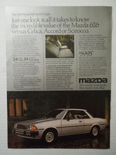 1980 MAZDA 626 Sport Coupe Magazine Ad - Just One Look is All It Takes...