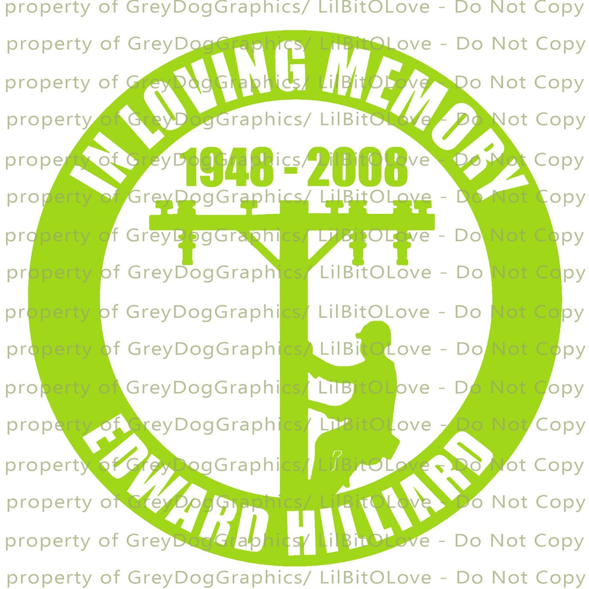 Electrical Lineman Decal