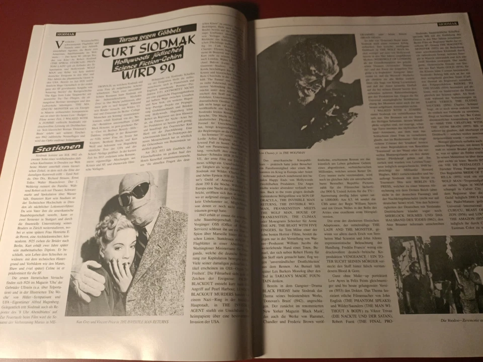 Splatting Image: June 1992 - German Horror Magazine / Carpenter, Richard Stanley - Bild 4 von 4