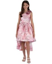 Speechless Big Girls Rose One-Shoulder High-Low Maxi Dress Size 16