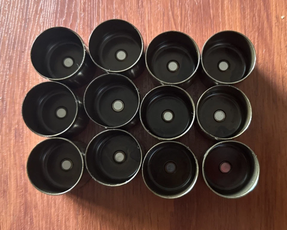 Used 01-05 Lexus IS300 Exhaust Valve Lifter Bucket Shim Set Of 12 OEM 2JZGE Foto 4 de 4