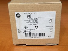 NEW Allen-Bradley 700-CRF400D IEC Contactor Relay 120VAC 60 Hz / 110V 50Hz
