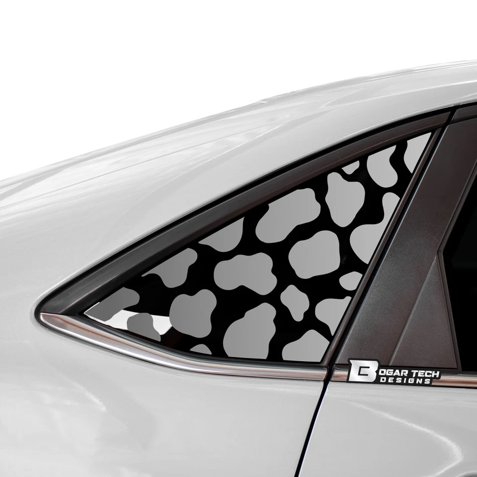 Se adapta a Volkswagen Jetta 2019-2023 ventana leopardo guepardo impresión vaca calcomanía pegatina Foto 2 de 4