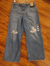 LEVI'S Womens High Waisted Straight Jeans Size 32 x 29 NEW NWT