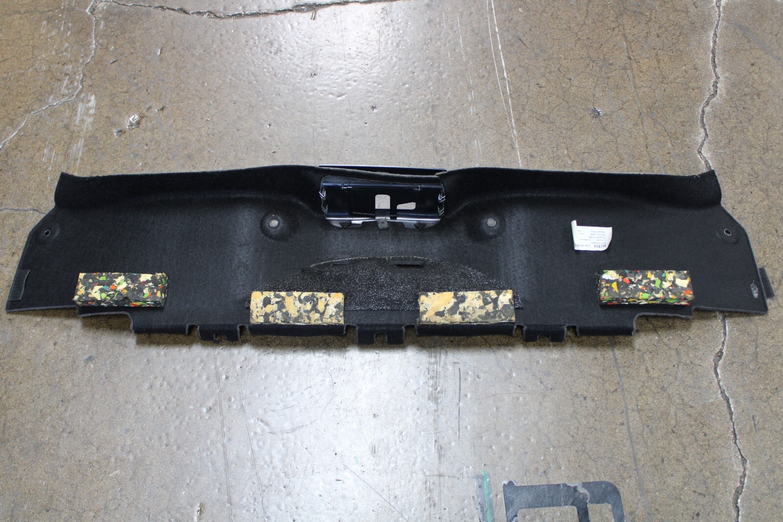 Maserati Granturismo, Trunk Latch Trim, Grey, Used, P/N 69972106