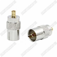 1x DVB-T USB 2.0 Digital Mini Antenna MCX Male Plug to TV Jack Converter Adapter